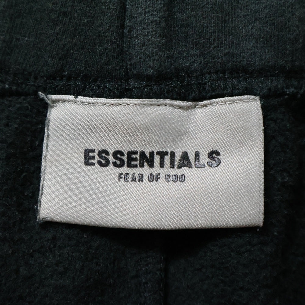 ESSENTIALS FEAR OF GOD(エッセンシャル フィアオブゴッド) フロントロゴデザイン マルチポケット ドローストリング スウェットパンツ ブラック