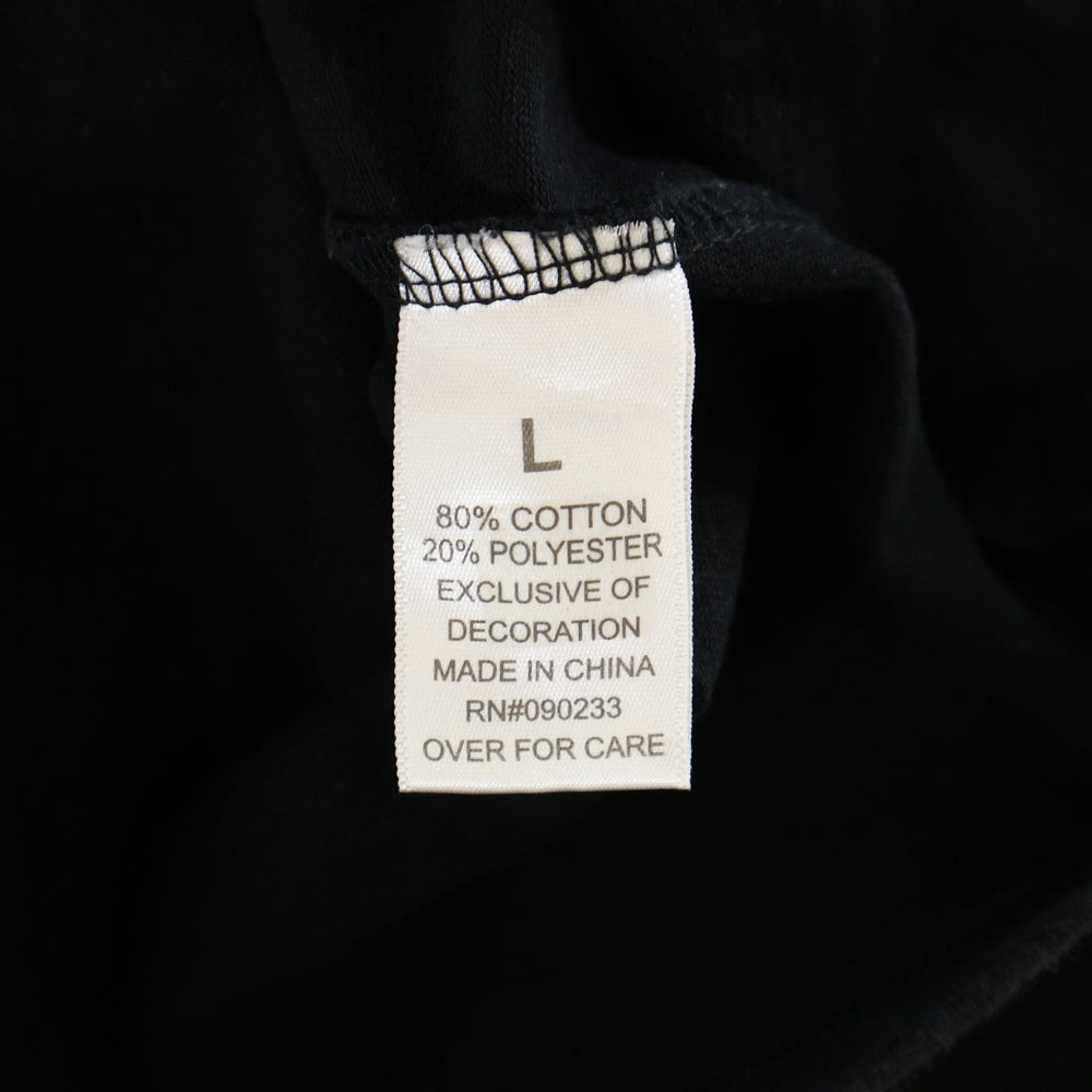 ESSENTIALS FEAR OF GOD(エッセンシャル フィアオブゴッド) バックロゴデザイン クルーネック カットソー 半袖Tシャツ ブラック