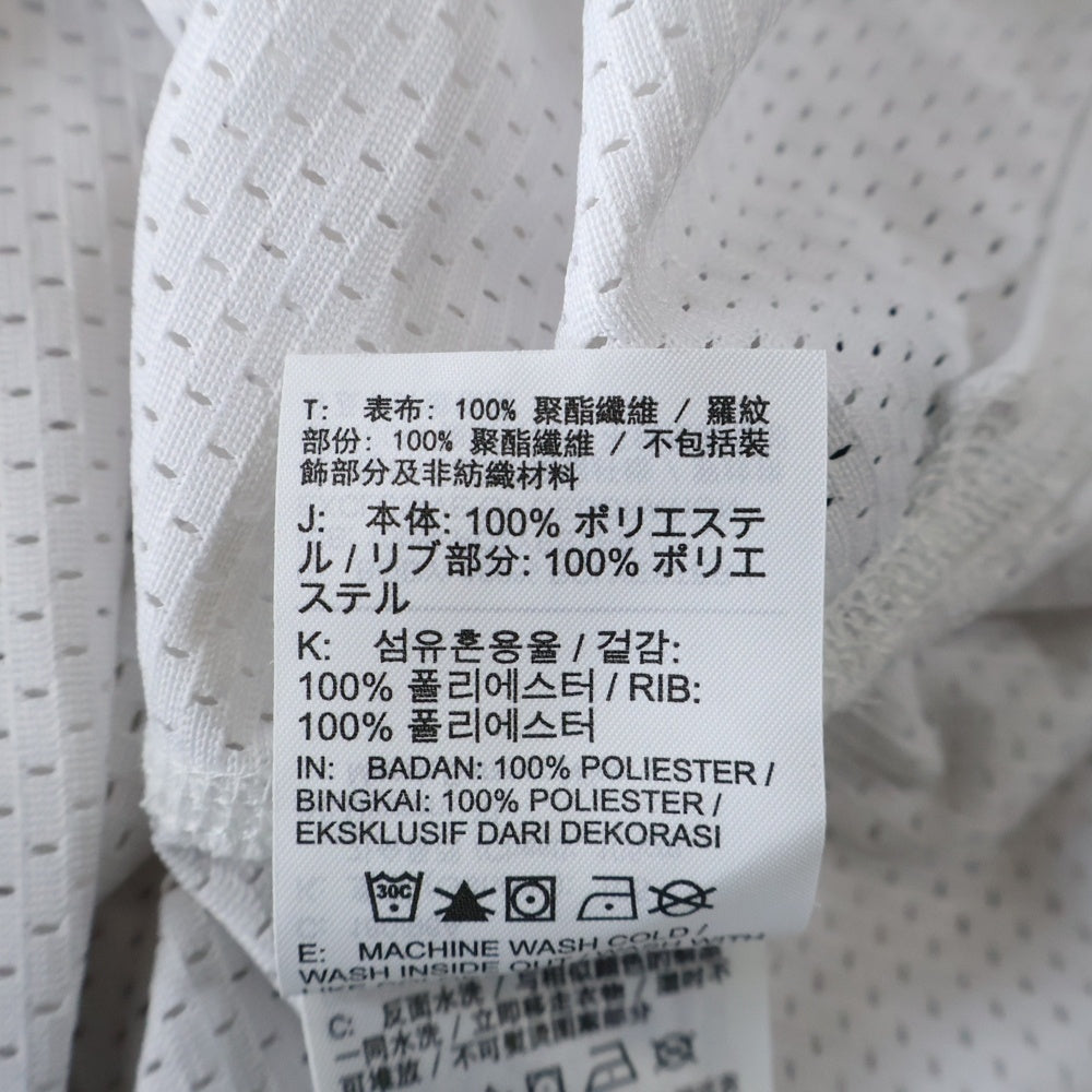 NIKE(ナイキ) AIR OVRSZD エアー オーバーサイズ フロントロゴデザイン クルーネック メッシュ半袖Tシャツ ホワイト DX0157-100