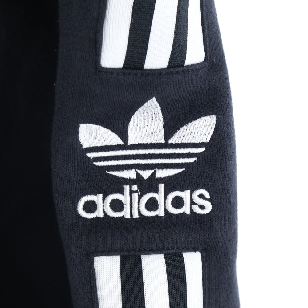 adidas(アディダス) サイドロゴデザイン サイドライン マルチポケット ドローストリング ハーフパンツ ブラック FM9878