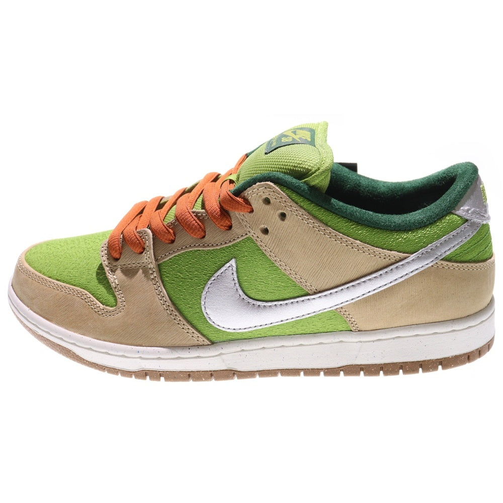 NIKE SB(ナイキエスビー) DUNK LOW PRO ESCARGOT SESAME AND PEAR ダンク エスカルゴ セサミアンドペア ローカットスニーカー グリーン/ベージュ US11/29cm FQ7585-200
