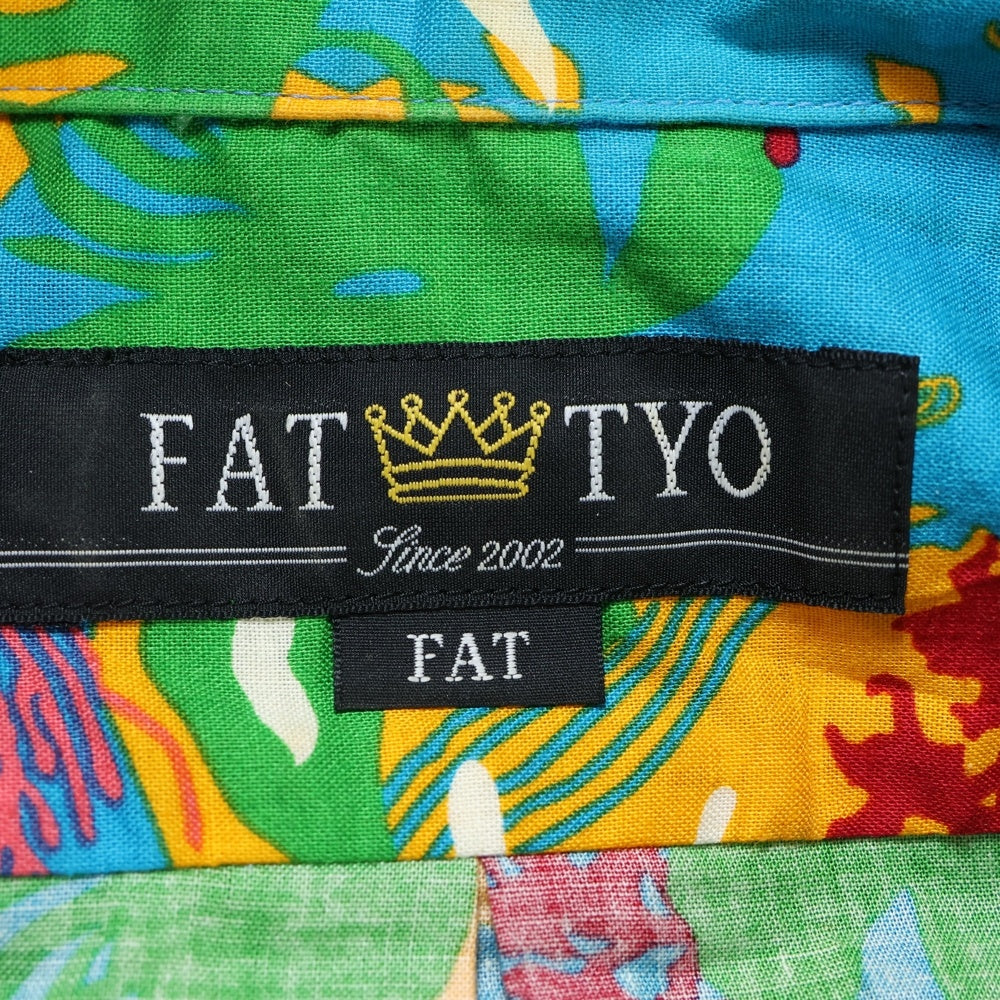 FAT(エフエーティー) 06SS 総柄 半袖開襟アロハシャツ マルチカラー F/06-SS/SH-06