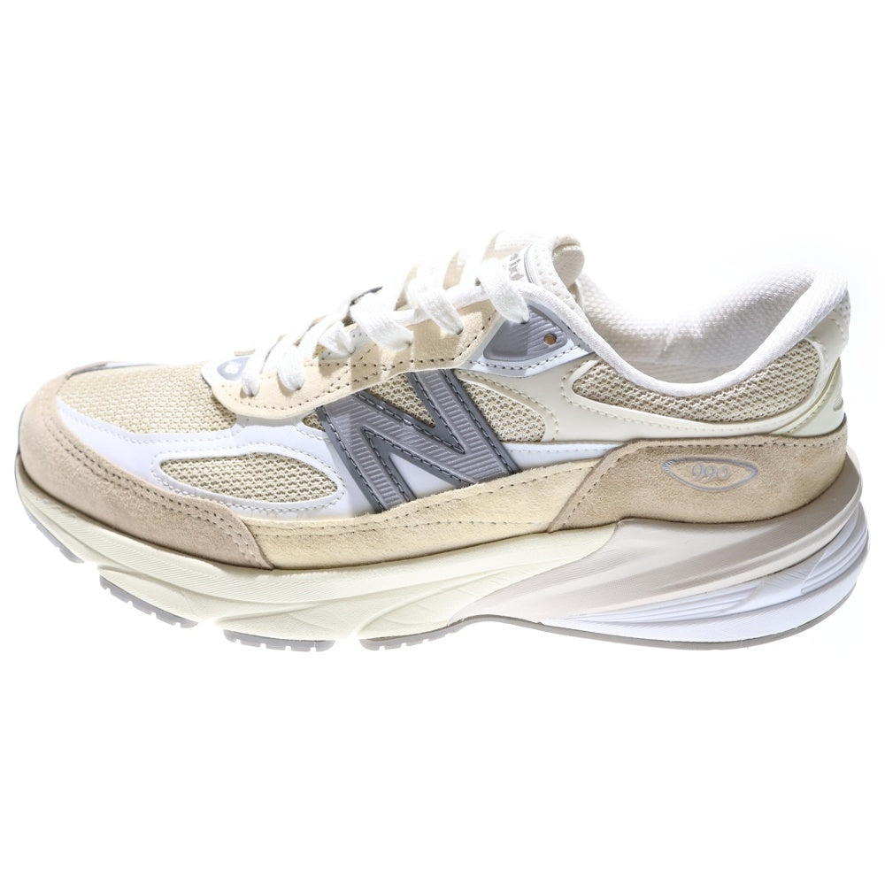 New Balance(ニューバランス) M990SS6 スエード 切替 メッシュ ローカットスニーカー アイボリー US8.5/26.5cm