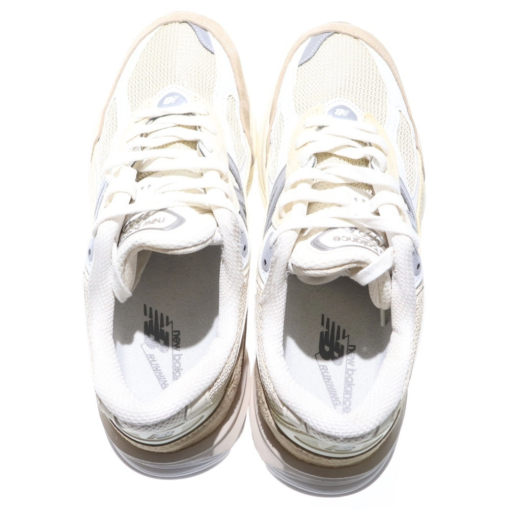 New Balance(ニューバランス) M990SS6 スエード 切替 メッシュ ローカットスニーカー アイボリー US8.5/26.5cm