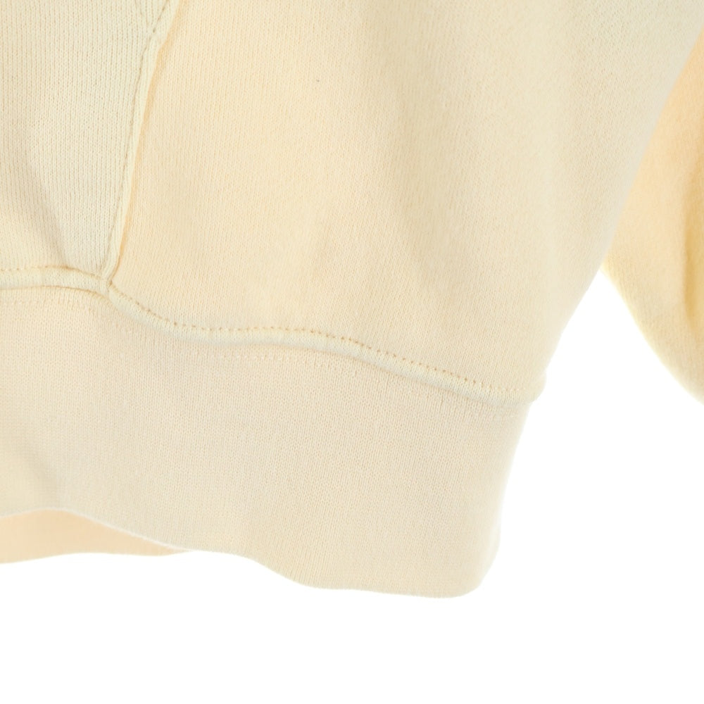 ESSENTIALS FEAR OF GOD(エッセンシャル フィアオブゴッド) バックロゴプリント プルオーバーパーカー アイボリー