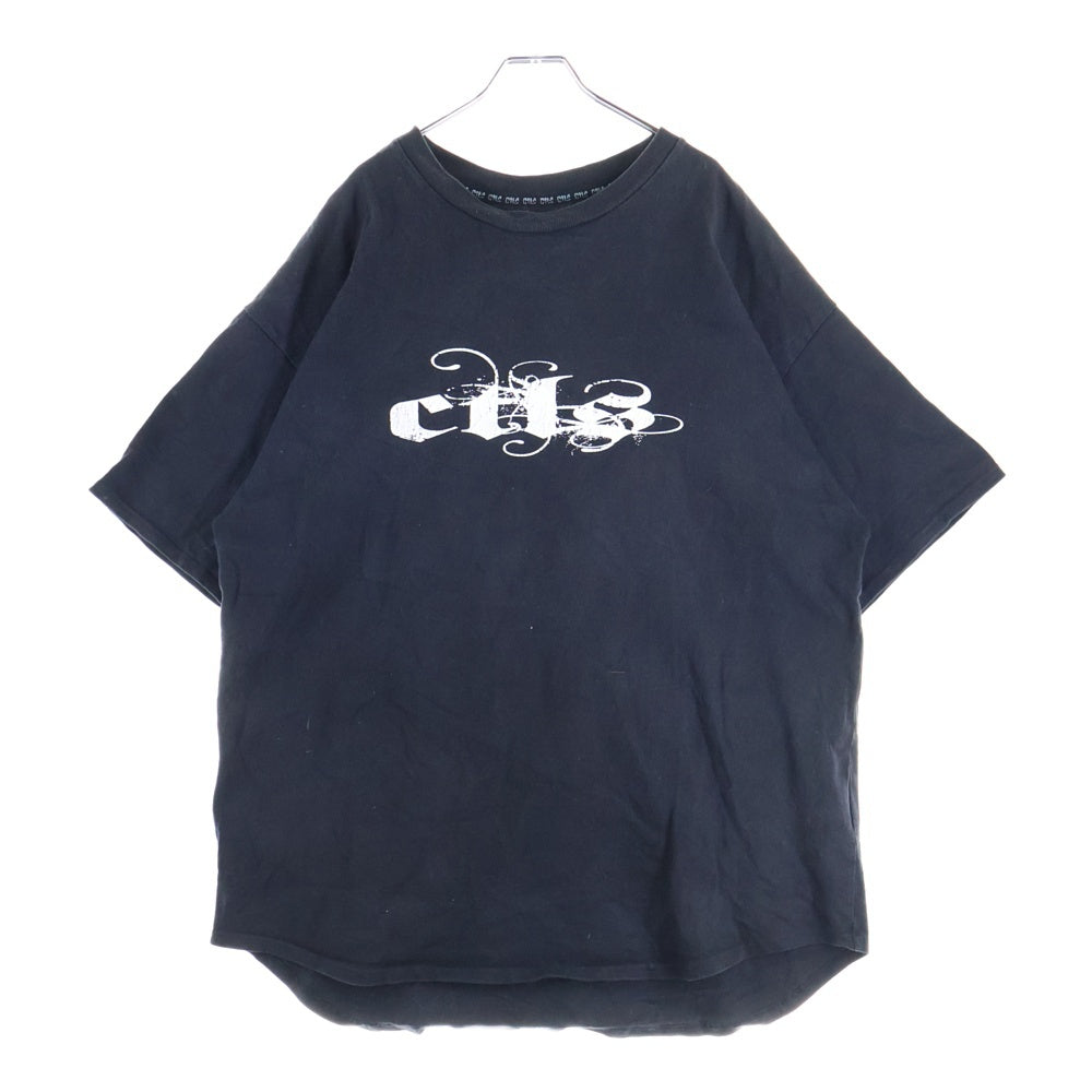 cvtvlist(カタリスト) CTLS ヘビーウェイト 両面プリント クルーネック 半袖Tシャツ カットソー ブラック 2101090307