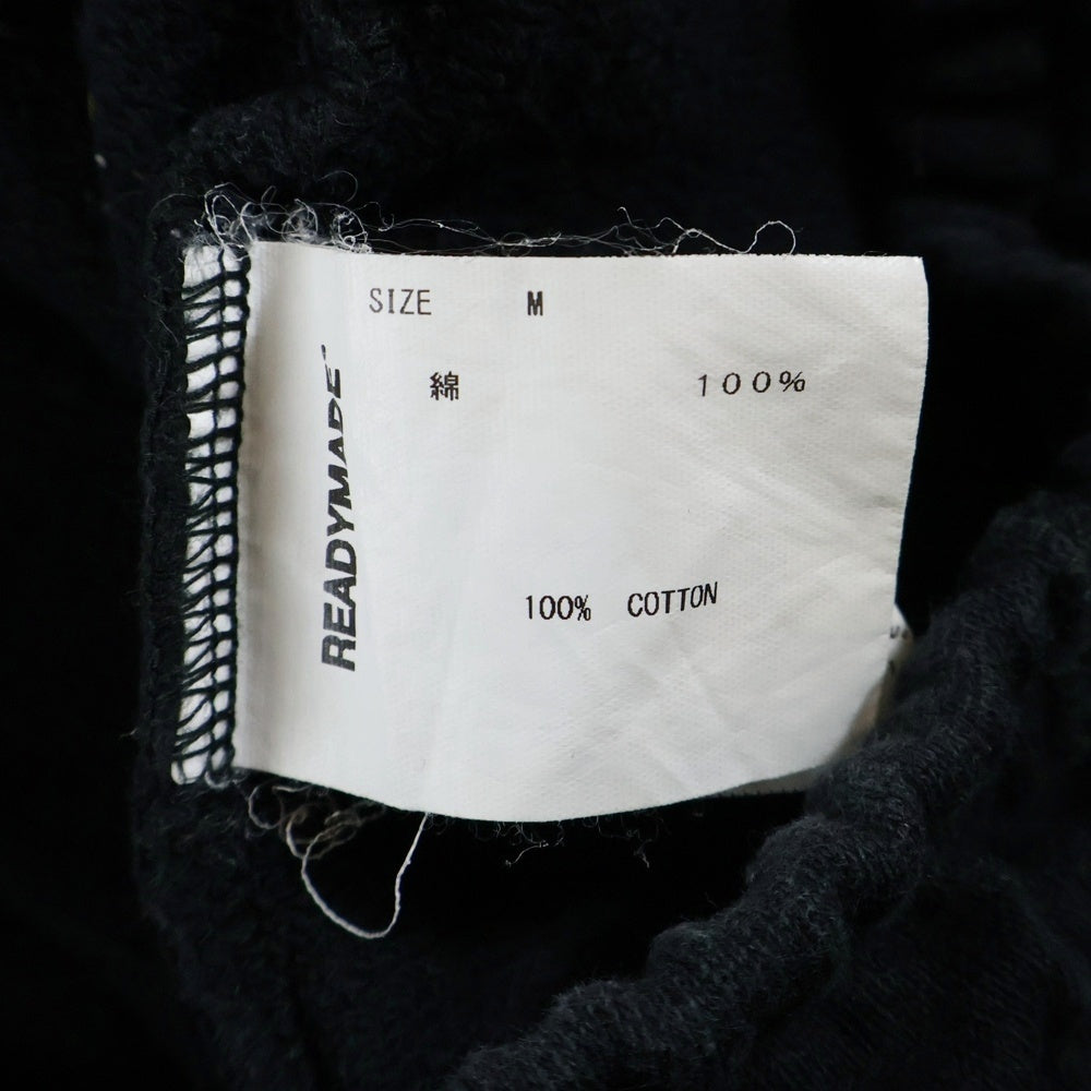 READY MADE(レディメイド) ×DENIM TEARS COTTON WREATH SWEAT SHORTS デニムティアーズ コットン リース スウェットショーツ ハーフパンツ ブラック RE-DT-BK-00-00-17