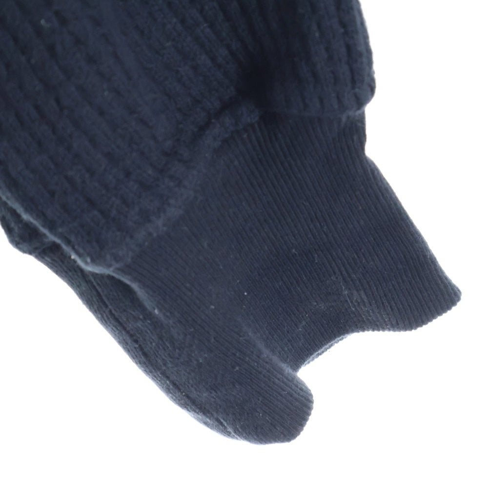 cvtvlist(カタリスト) CTLS ロゴ刺繍 サーマル 長袖Tシャツ カットソー ブラック 2001010303