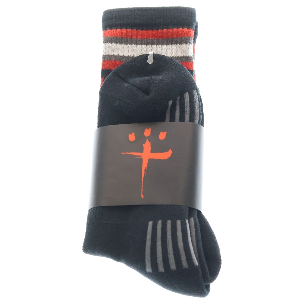 cvtvlist(カタリスト) CTLS コットンアクリル ミドルソックス 靴下 ブラック 2201050503