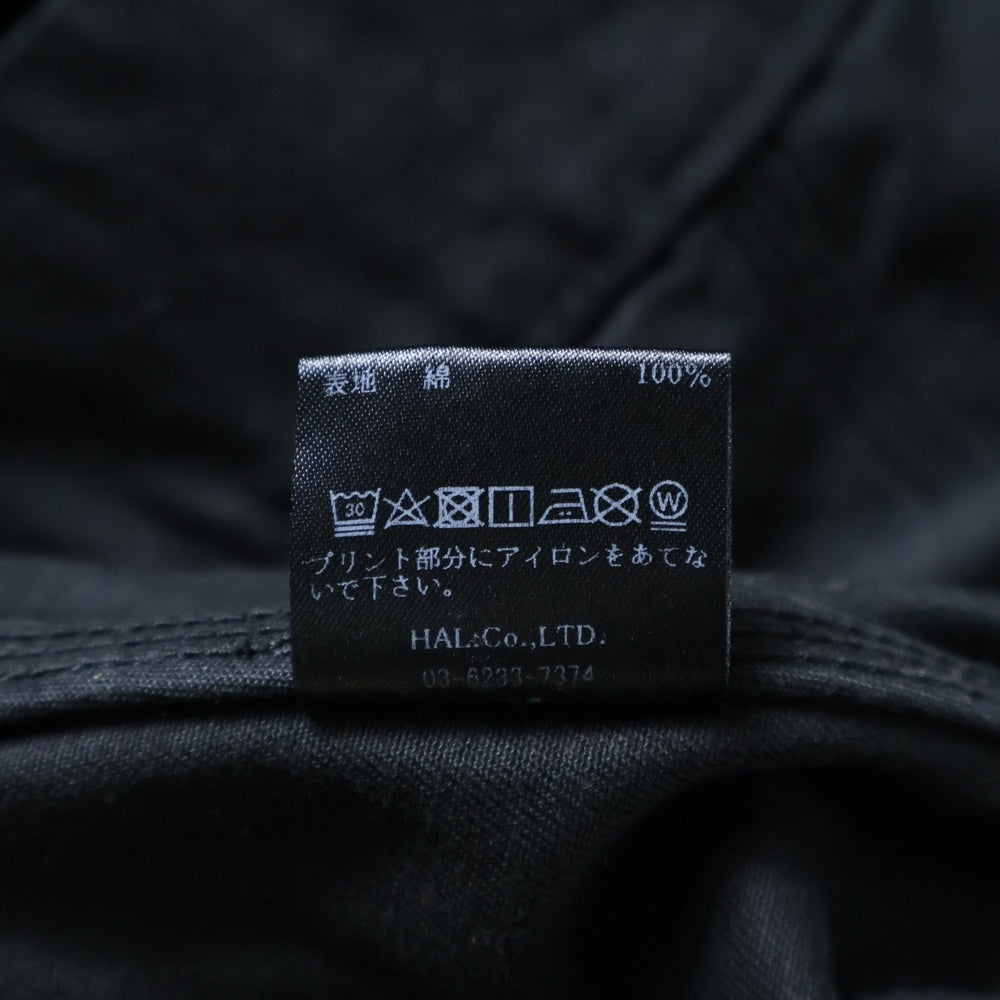 cvtvlist(カタリスト) TWILL TRUCKER JACKET 両面プリント コットンツイル トラッカージャケット ブラック 2201010101