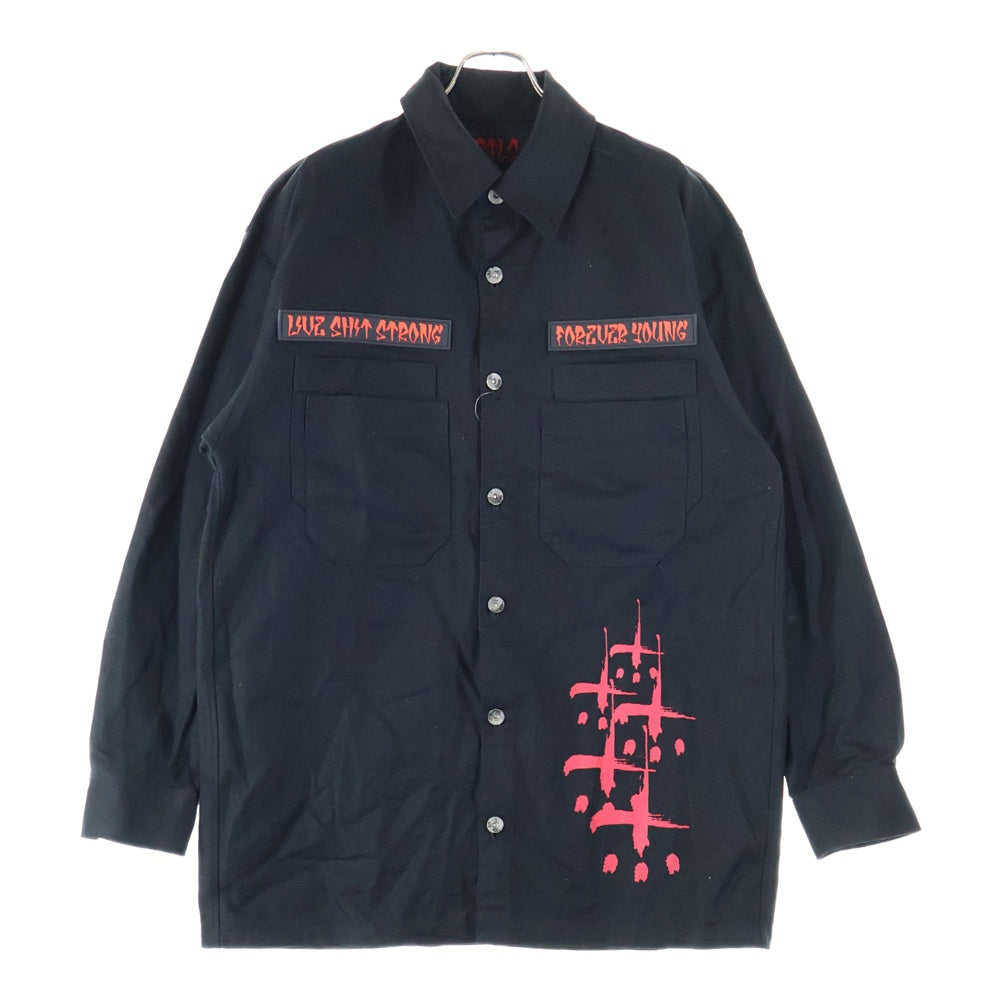 cvtvlist(カタリスト) FOREVER YOUNG ラバーパッチ コットンジャケット ブラック 2201010201