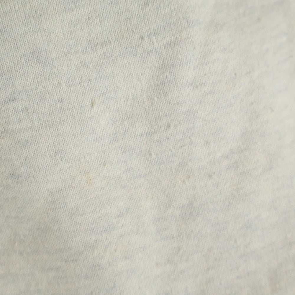 SAINT MICHAEL(セントマイケル) 20AW SM15 SWEAT SHORT PT GRY VINTAGE加工 両面プリント スウェットショーツ ハーフパンツ グレー SM-A20-0000-020