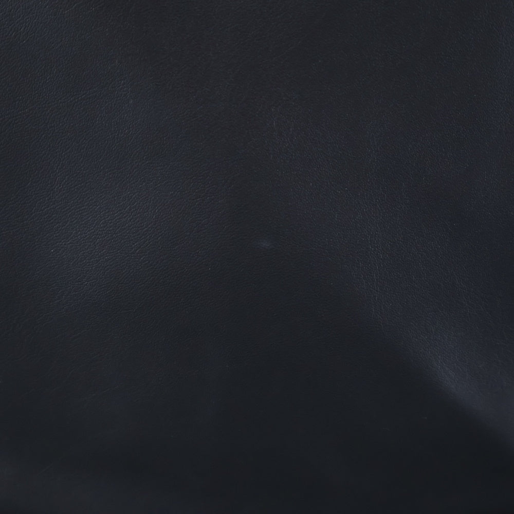 cvtvlist(カタリスト) バックモチーフ刺繍 フェイクレザー オーバーサイズ コーチジャケット ブラック 2101110103