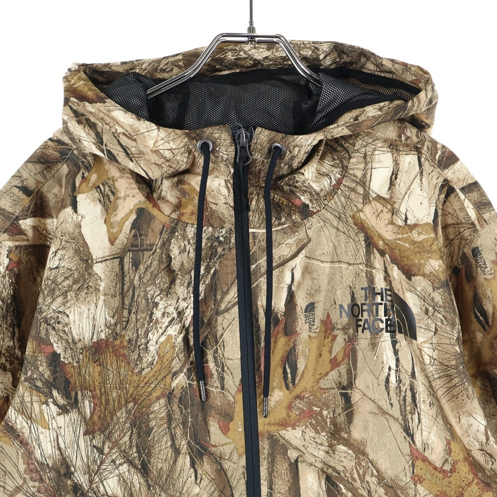 THE NORTH FACE(ザノースフェイス) NOVELTY RAIN SHELL JACKET リアルツリーカモ ノベルティ レイン シェルジャケット ブラウン NF0A52ZX