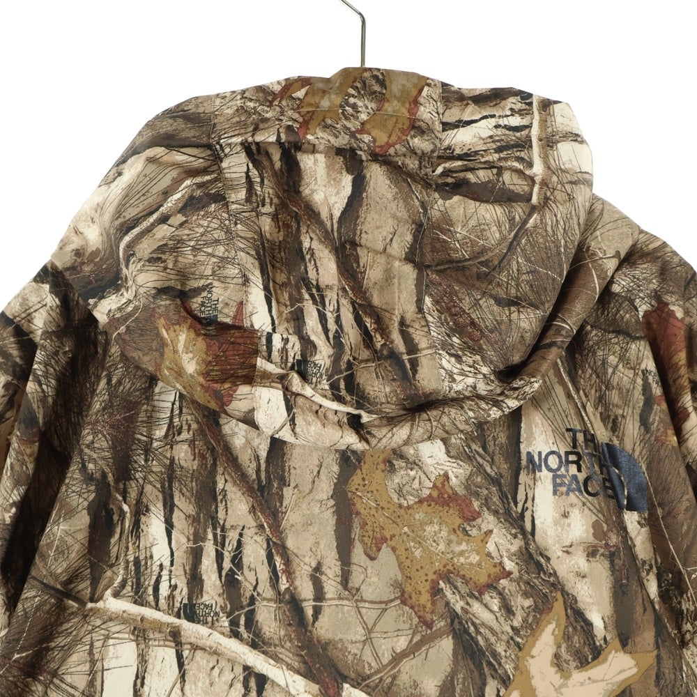 THE NORTH FACE(ザノースフェイス) NOVELTY RAIN SHELL JACKET リアルツリーカモ ノベルティ レイン シェルジャケット ブラウン NF0A52ZX