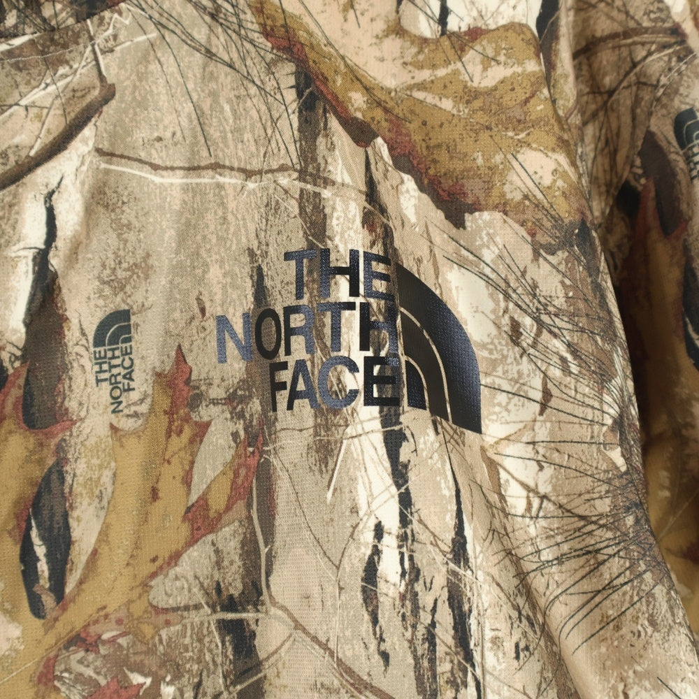 THE NORTH FACE(ザノースフェイス) NOVELTY RAIN SHELL JACKET リアルツリーカモ ノベルティ レイン シェルジャケット ブラウン NF0A52ZX