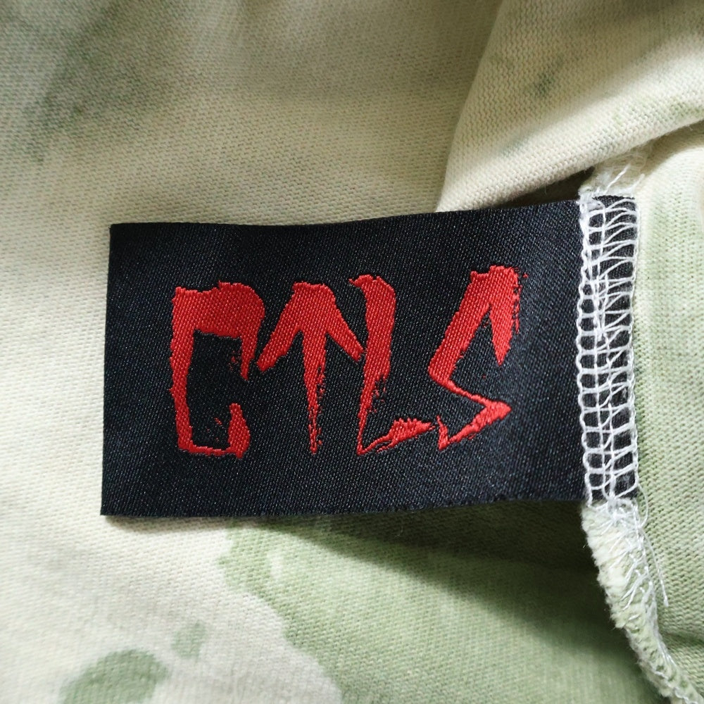 cvtvlist(カタリスト) CRY BITCH TEE クライビッチ バックプリント タイダイ クルーネック 半袖Tシャツ カットソー グリーン