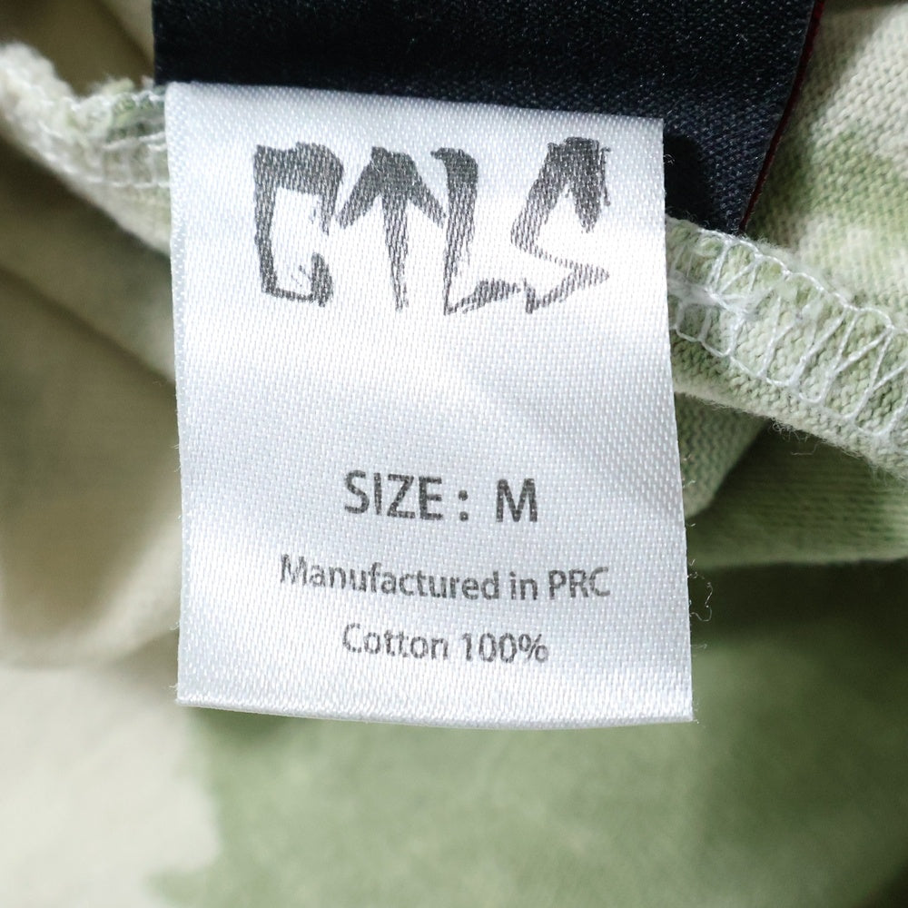 cvtvlist(カタリスト) CRY BITCH TEE クライビッチ バックプリント タイダイ クルーネック 半袖Tシャツ カットソー グリーン