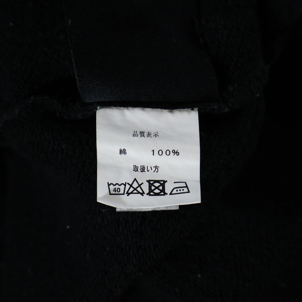 cvtvlist(カタリスト) CTLS SHORT ロゴ刺繍 ダメージポケット スウェットショーツ ハーフパンツ ブラック/レッド