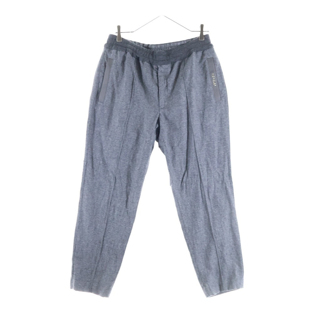 MONCLER(モンクレール) 21AW PANTALONE ロゴモチーフ ウール イージーパンツ グレー G20912A00015 54233