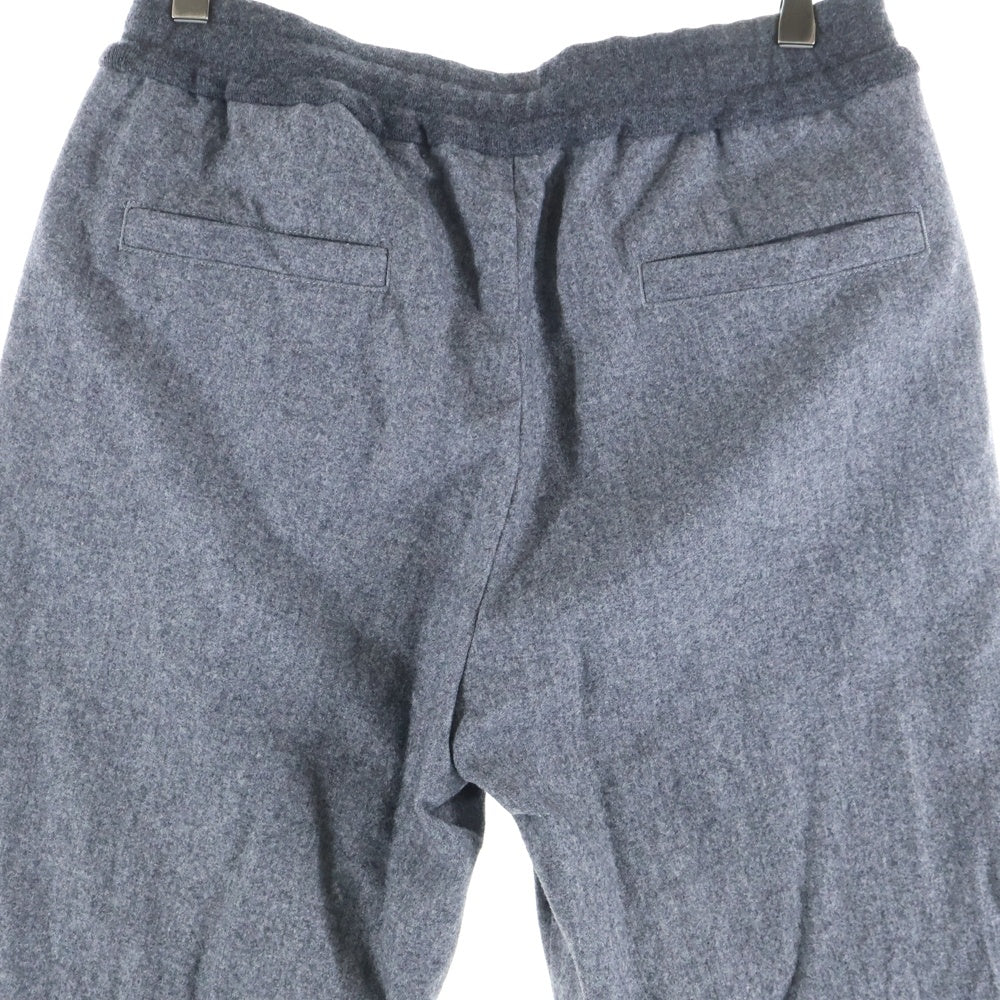 MONCLER(モンクレール) 21AW PANTALONE ロゴモチーフ ウール イージーパンツ グレー G20912A00015 54233