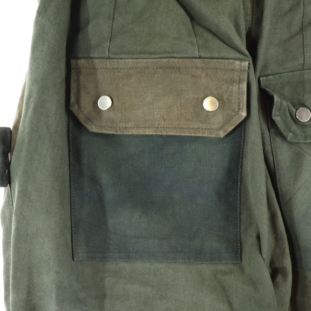 cvtvlist(カタリスト) 21AW ローラーコースターベルト サイドジップ カーゴ ジョガーパンツ カーキ 21FW0402T