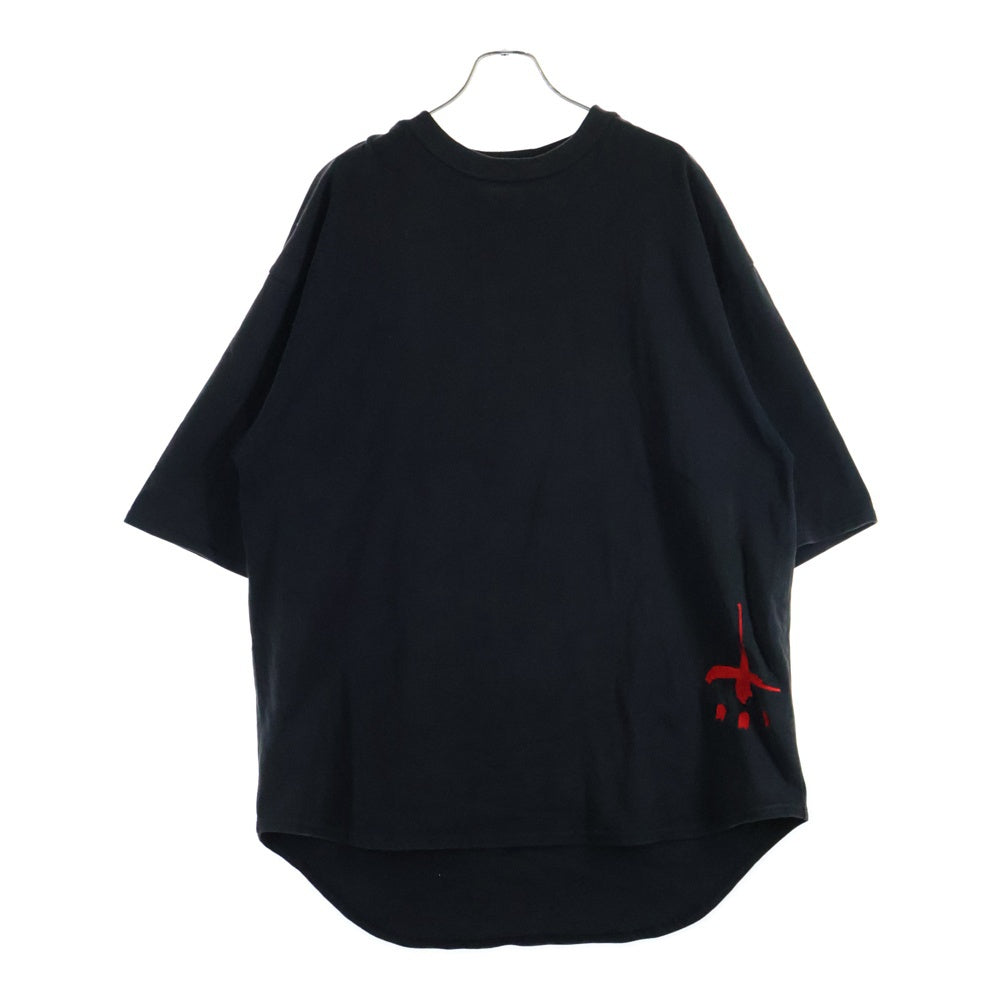 cvtvlist(カタリスト) CRY BITCH TEE クライビッチ バックプリント クルーネック 半袖Tシャツ カットソー ブラック