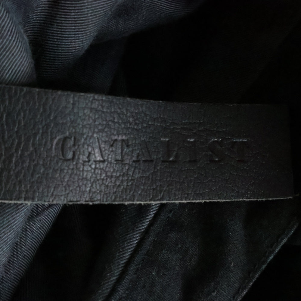 cvtvlist(カタリスト) 21AW VINTAGE ARMY TENT SHIRT ヴィンテージ アーミー テント スナップボタン シャツジャケット ブラック 21FW0203T