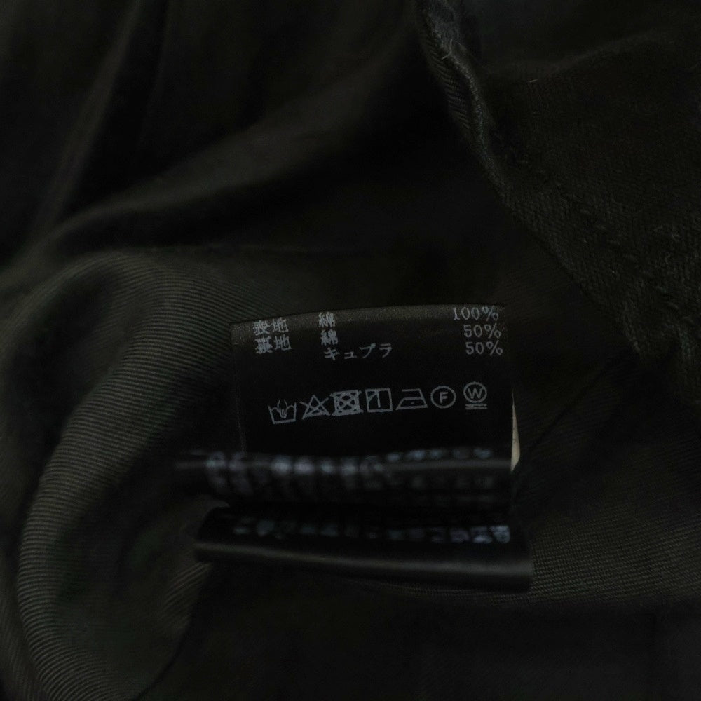 cvtvlist(カタリスト) 21AW VINTAGE ARMY TENT SHIRT ヴィンテージ アーミー テント スナップボタン シャツジャケット ブラック 21FW0203T