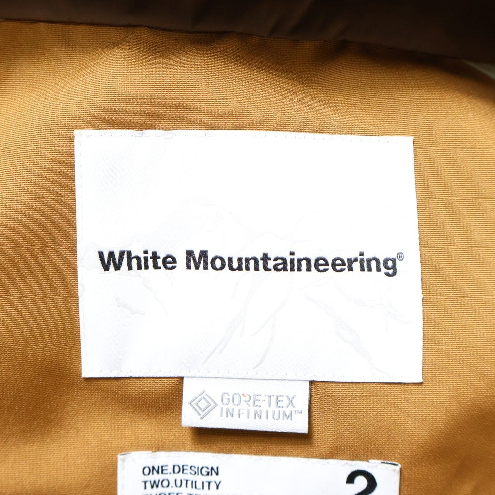 White Mountaineering(ホワイトマウンテニアリング) 20AW GORE-TEX INFINIUM FALLEN LEAVES PRINTED DOUBLE LAYER COAT インフィニウム フォールンリーブス プリンテッド レイヤーコート WM2073216