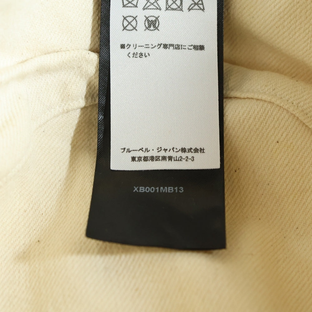 BALMAIN(バルマン) GEOMETRIC BUCKET HAT ジオメトリック ポリコットン バケットハット ベージュ