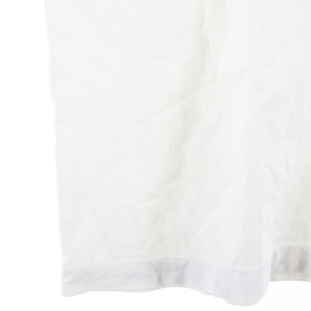 SAINT MICHAEL(セントマイケル) 21SS SS TEE EYE WHITE アイプリント クルーネック 半袖Tシャツ カットソー ホワイト SM-S21-0000-003