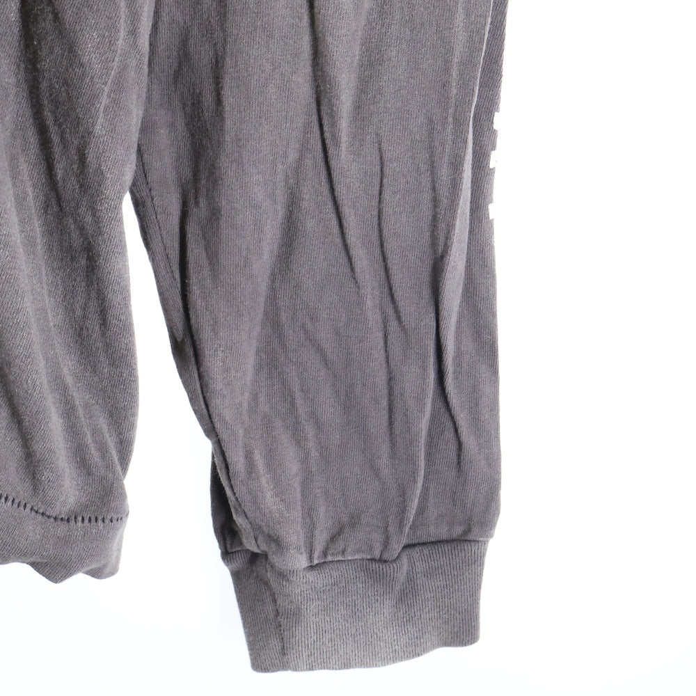 SAINT MICHAEL(セントマイケル) 21AW EYES WIH L/S TEE アイズプリント クルーネック 長袖Tシャツ カットソー ブラウン SM-A21-0000-024