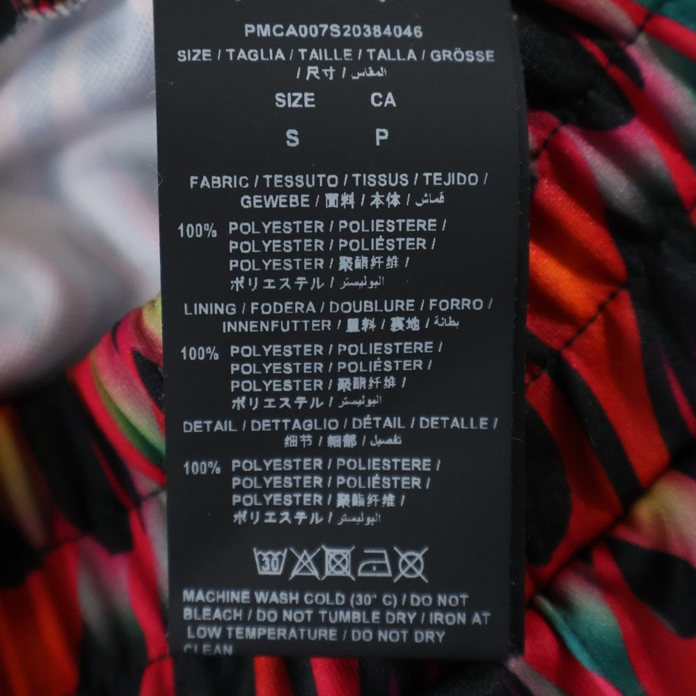 Palm Angels(パームエンジェルス) バーニングフレア柄 サイドライン トラックパンツ レッド PMCA007S20384046