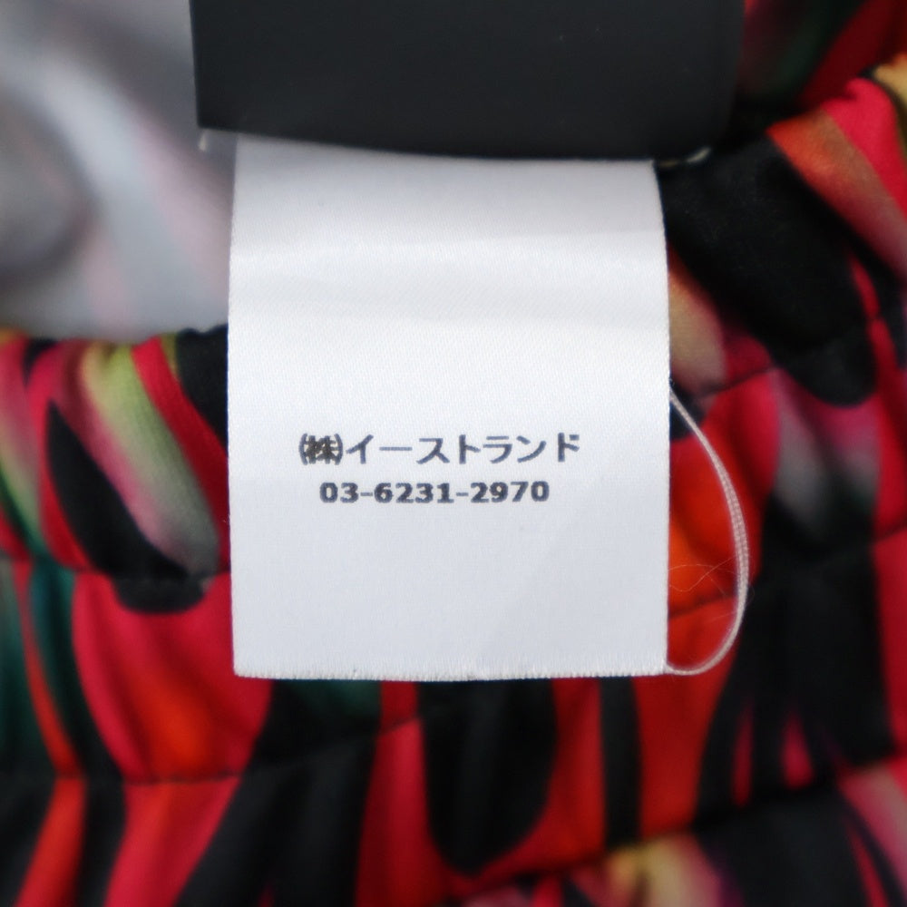 Palm Angels(パームエンジェルス) バーニングフレア柄 サイドライン トラックパンツ レッド PMCA007S20384046