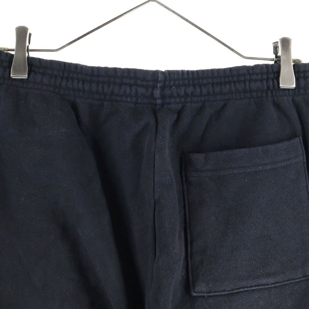 cvtvlist(カタリスト) ×ED HARDY エドハーディ ロゴプリント スウェットパンツ ブラック/レッド 210111EH09