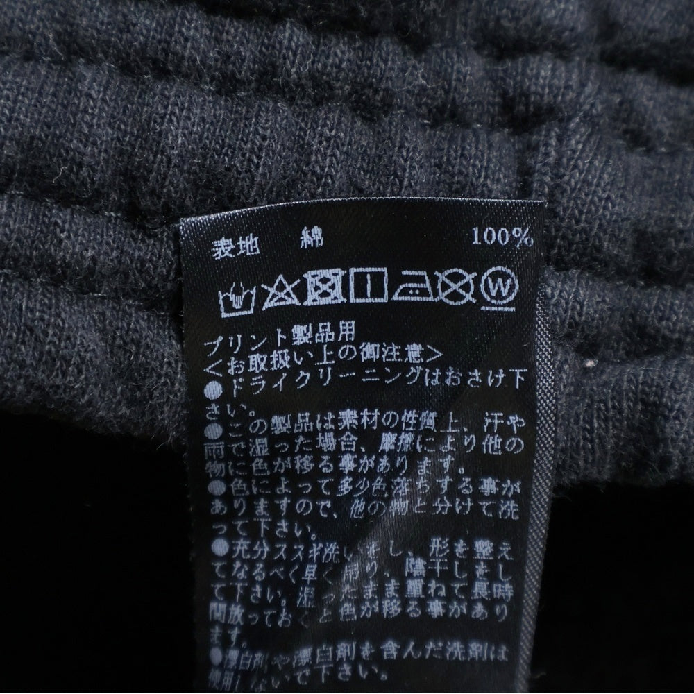 cvtvlist(カタリスト) ×ED HARDY エドハーディ ロゴプリント スウェットパンツ ブラック/レッド 210111EH09