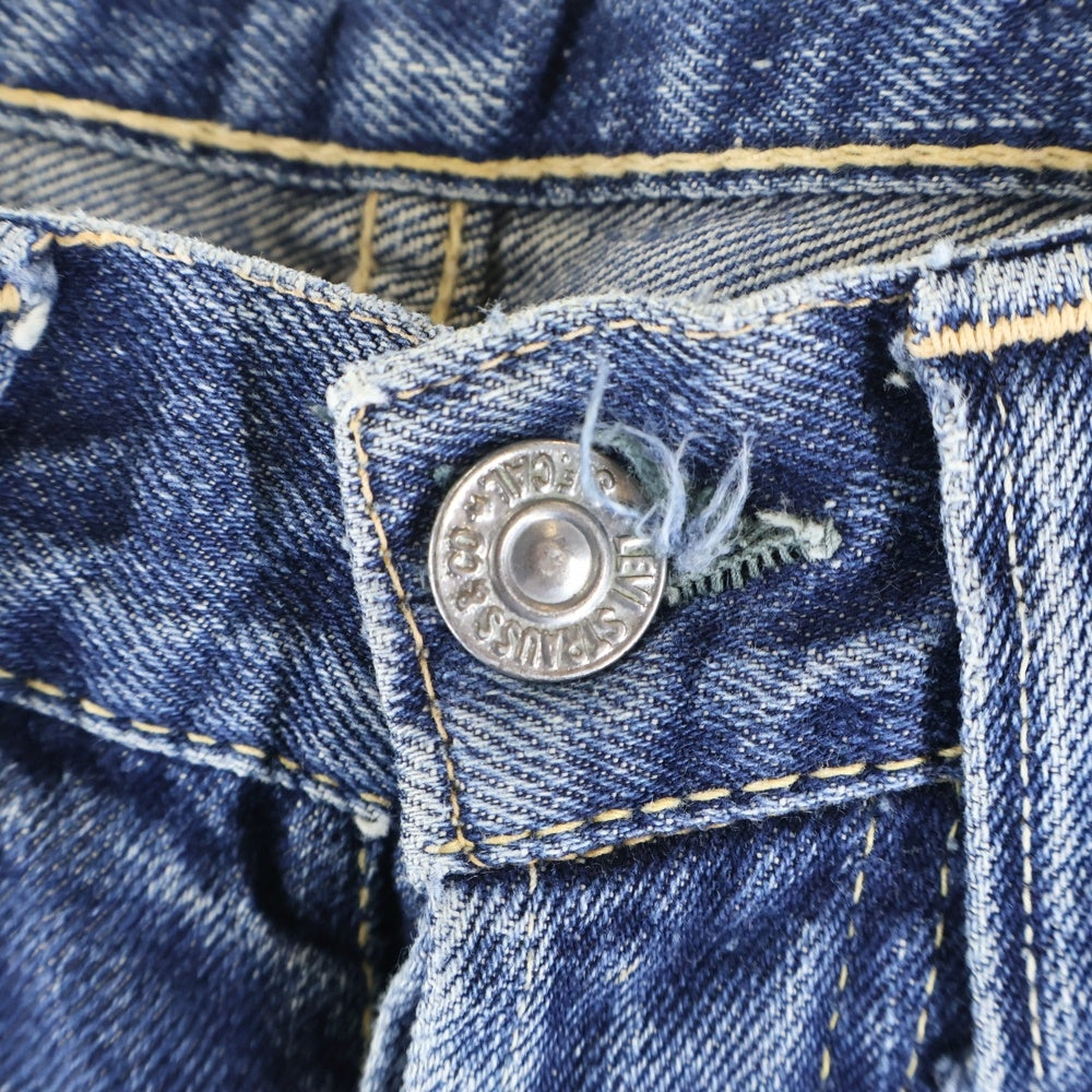 Levi's(リーバイス) 50S VINTAGE 501XX 53model 53モデル ビッグE 両面タブ ボタン裏無 隠しリベット センターセットループ ボタンフライ デニムパンツ インディゴ