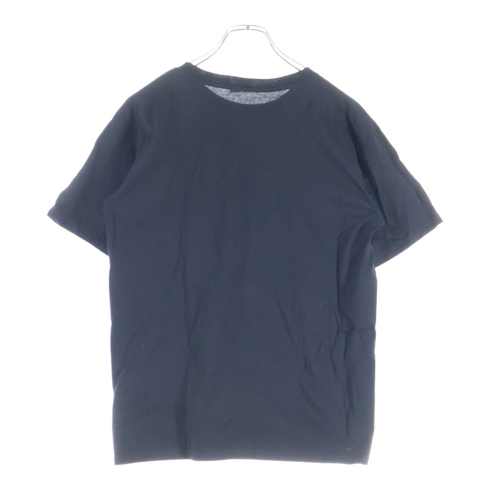 CELINE(セリーヌ) コットン フロントロゴプリント 半袖Tシャツ カットソー ブラック 2X764671Q