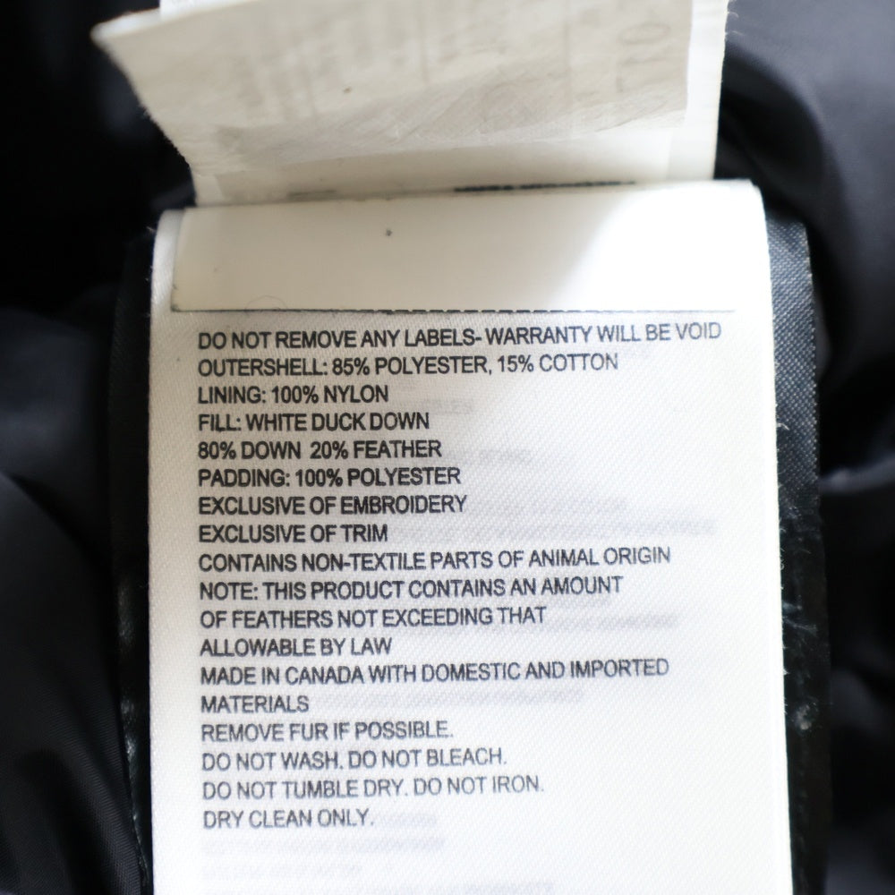 CANADA GOOSE(カナダグース) BRONTE PARKA ブロンテ パーカー ダウン ジャケット ブラック レディース 2603JL