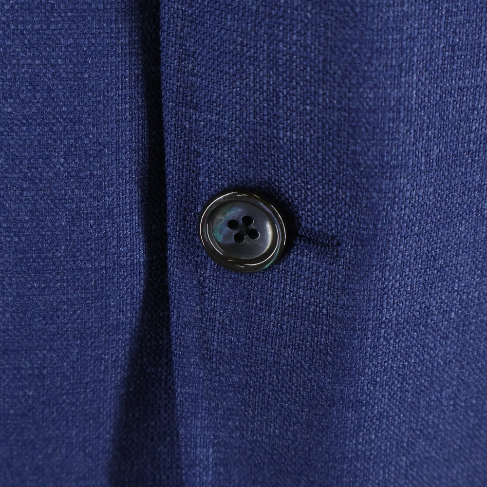 TOM FORD(トムフォード) シルク混 シングルウールテーラードジャケット ブルー 15DD40