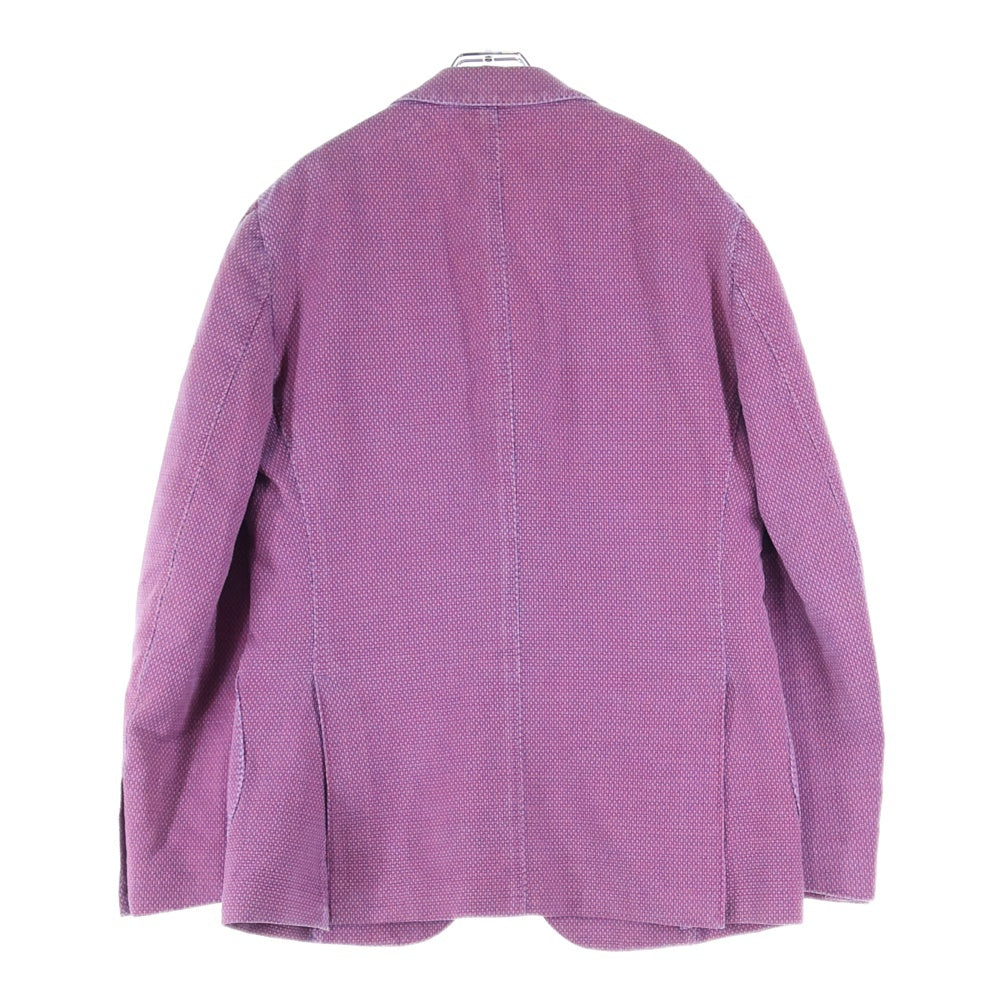 LARDINI(ラルディーニ) コットン 3ポケット シングルテーラードジャケット ピンク PT386AV-43