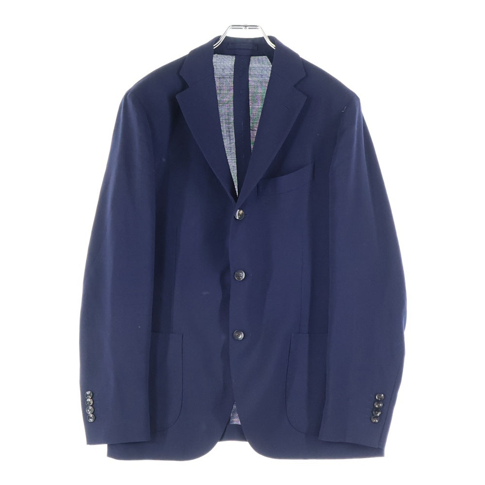 LARDINI(ラルディーニ) ウール シングルテーラードジャケット ネイビー EA528AE-50