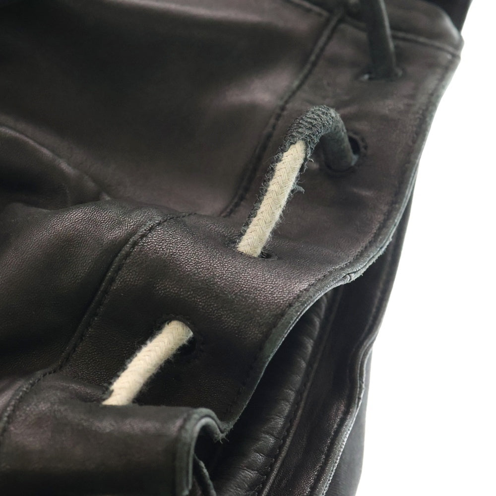 ALEXANDER WANG(アレキサンダーワン) マルチポケット レザーリュックサック バックパック ブラック