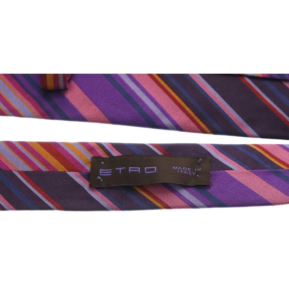 ETRO(エトロ) 総柄 シルク ネクタイ マルチカラー
