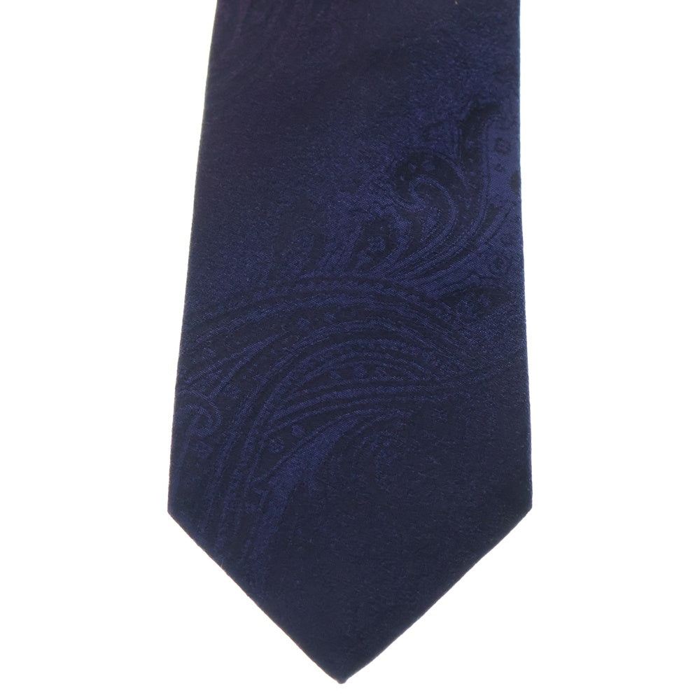 ETRO(エトロ) 総柄 シルク ネクタイ レッド/パープル/ブルー