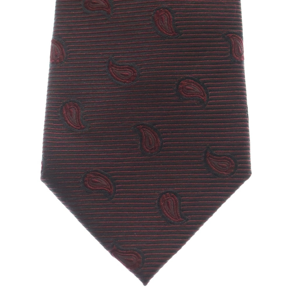 ARMANI COLLEZIONI(アルマーニ コレツィオーニ) 総柄 シルク ネクタイ レッド