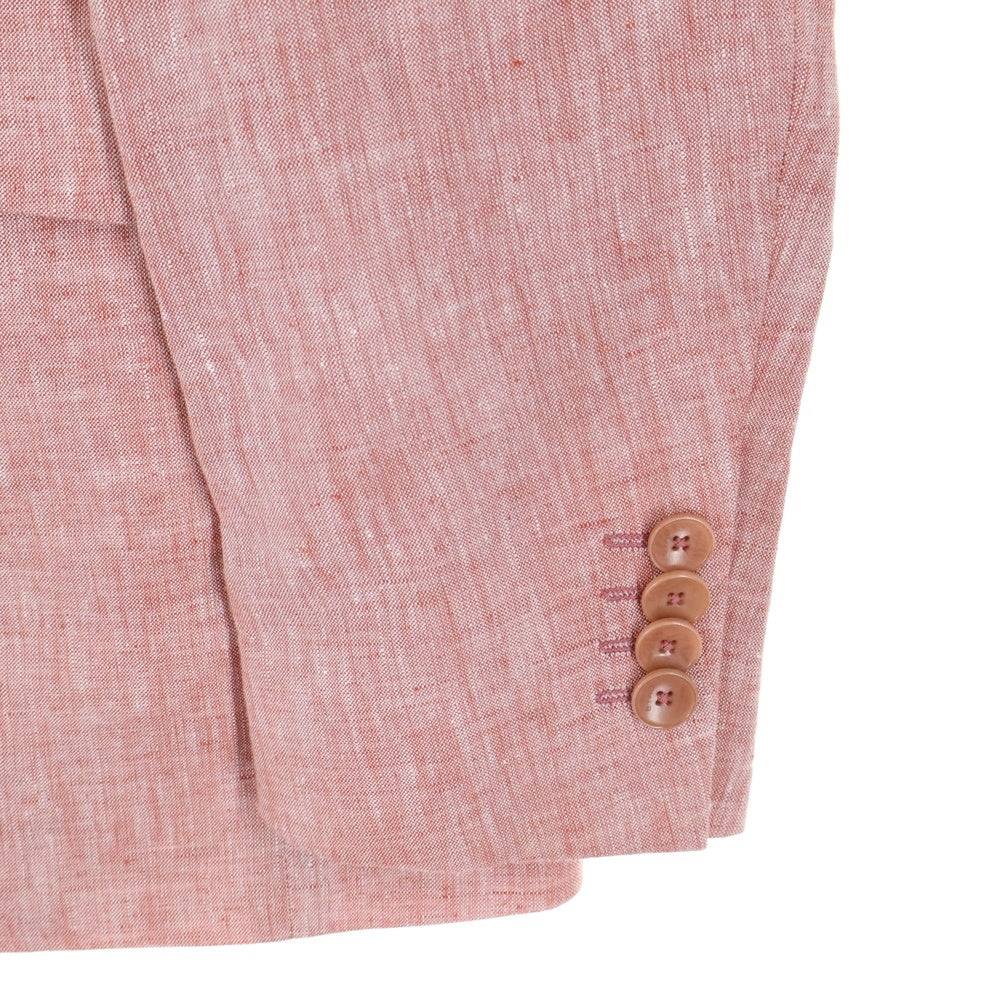 ETRO(エトロ) レーヨン混 シングルテーラードジャケット ピンク