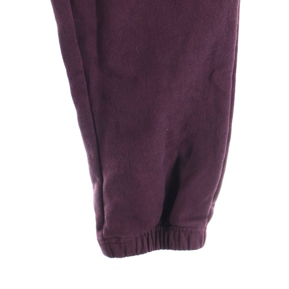 KITH(キス) ×BERGDORF GOODMAN バーグドルフ グッドマン ロゴ刺繍 イージースウェットジョガーパンツ レッド KH6130