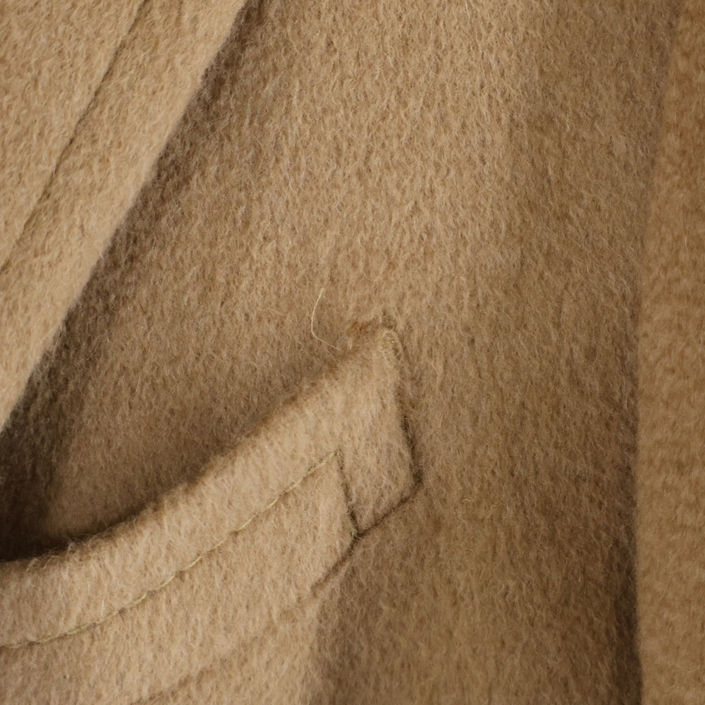 LARDINI(ラルディーニ) キャメル ロングチェスターコート ブラウン IA21005